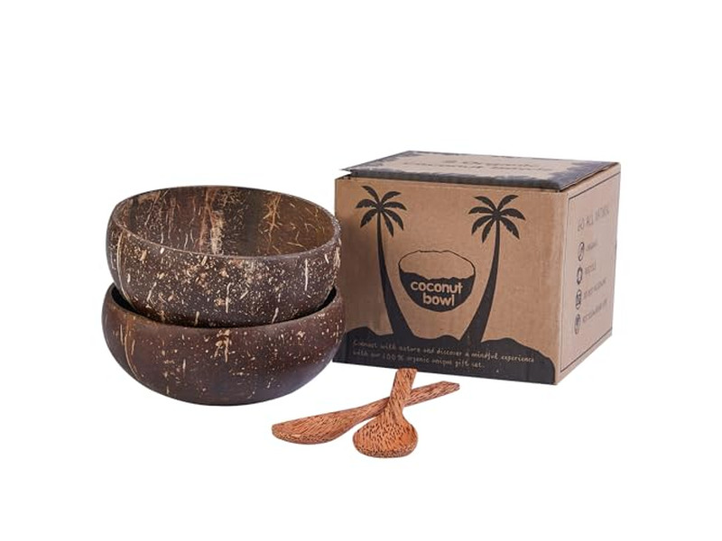 Conjunto de Decoração de Frutas de Madeira de Tigela de Vime Natural Rasa Salada