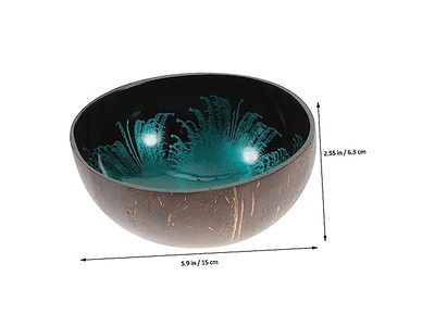 Tigelas de Coco Para Açaí Sala Concreto Mini Conjunto de Contêiner de Chaves