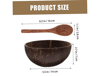 Tigela de Decoração de Caranguejo de Coco Artesanato Usando Casca Tigela de Vela Barata