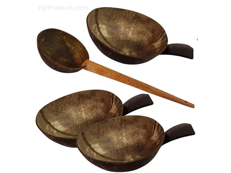 Artesanato de Casca de Coco Tigela Laqueada Tigelas de Coco Laqueadas