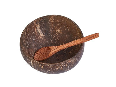 Tigela de Coco Multicolorida Tigelas Personalizadas Únicas Vela Grande Salada Para Comer