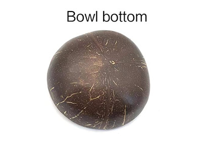 Tigela de Forma Redonda com Velas Aromáticas Casca de Lavanda Tigelas de Madeira Decoração