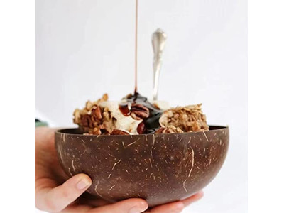 Tigela de Forma Redonda com Velas Aromáticas Casca de Lavanda Tigelas de Madeira Decoração