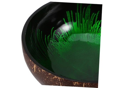 Tigela Natural da Tailândia Conjunto de Salada de Acácia Tigelas Coloridas de Coco Seguras para Alimentos